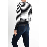 Striped Long Sleeve Pullover Sweater