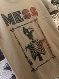 MESS Barbed Wire Skeleton Shirt