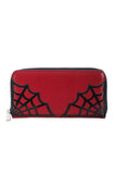 Red Webbed Wallet