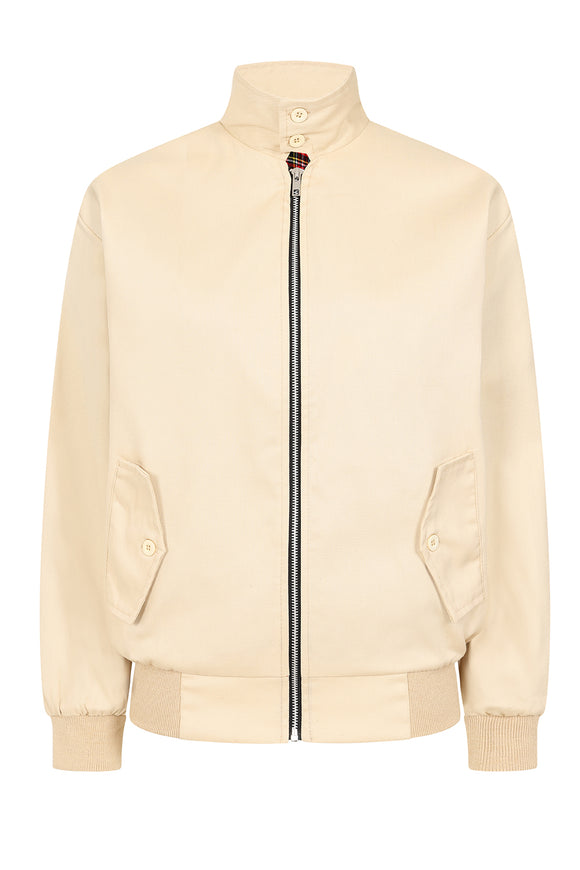 Beige Harrington Jacket (Unisex)