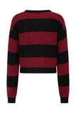 Mara Striped Knit Sweater