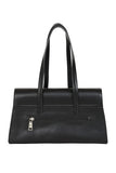 Black O-Ring Flap Bag