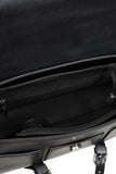 Black O-Ring Flap Bag