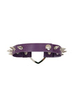 Saki Purple Heart Choker Vegan