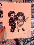 Lux & Poison Ivy Kewpie Print by Jimmy Jam