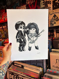 Lux & Poison Ivy Kewpie Print by Jimmy Jam