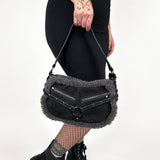 Obsidian Angel Fur Bag