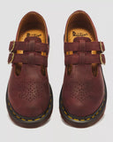 8065 Mary Jane Cherry Red Crazy Horse