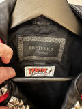 The Cramps Studded, Patched, & Painted Faux Leather Jacket (Unisex)