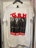 GBH Give Me Fire Band Shirt White