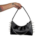 Spiked 3 in 1 Convertible Shoulder Bag