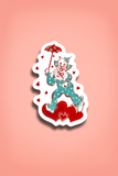 Fool for Love - Clear Sticker