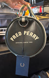 Fred Perry Classic Mini Barrel Bag Ecru/Nightgreen