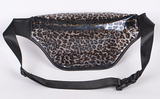 Clear Leopard Festival Fanny Pack
