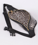 Clear Leopard Festival Fanny Pack