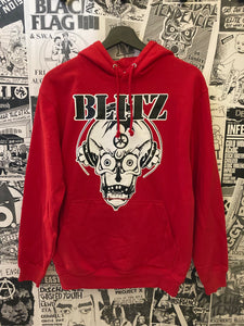 Red Blitz Logo Hoodie