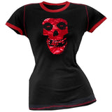 Misfits - Red Foil Skull Womens Shirt