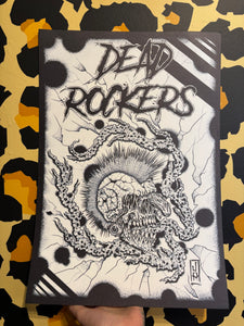 Dead Rockers Print (Artwork By James Holmes)