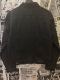Vintage Wash Black Denim Jacket