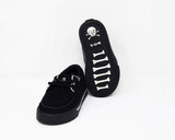 Black Toddler Creeper Sneakers