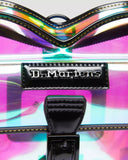 Heart Shaped Iridescent Clear Back Pack Dr. Martens