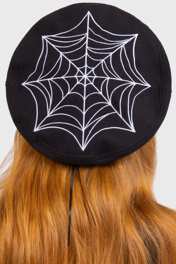 Black Widow Beret
