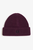 Fred Perry Classic Wool Beanie Plum