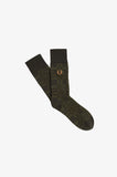 Fred Perry Night Green Tartan Socks