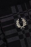 Fred Perry Black Tartan Socks