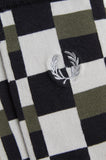 Fred Perry Glitch Print Brushed Sock