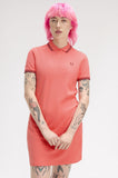 Fred Perry Twin Tipped Polo Dress Strawberry // Oxblood