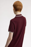 Fred Perry Twin Tipped Polo Dress Oxblood