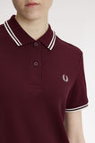 Fred Perry Twin Tipped Polo Dress Oxblood