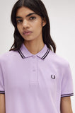 Fred Perry Twin Tipped Polo Dress Ultra Violet / Navy