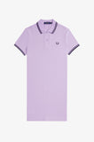 Fred Perry Twin Tipped Polo Dress Ultra Violet / Navy