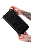 Black Studded Wallet