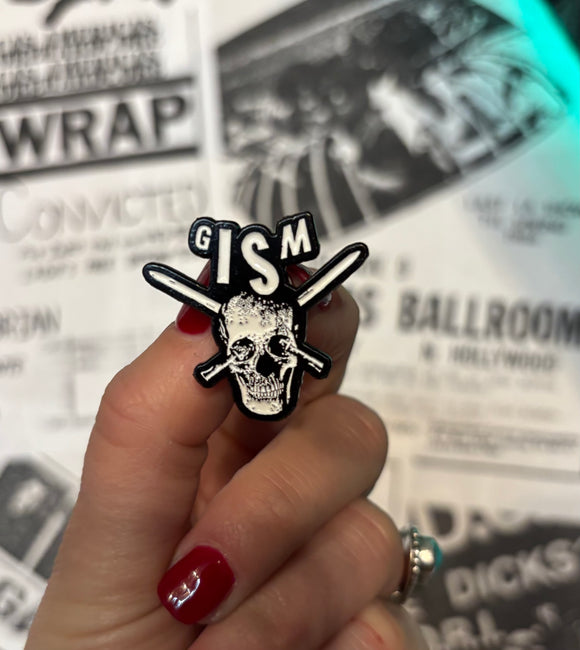 GISM Skull Pin