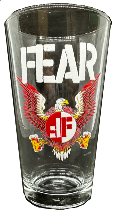 FEAR Pint Glass