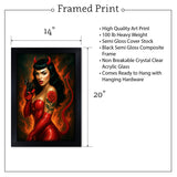 Fiery Fatal Art Print