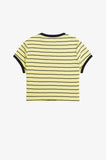 Fred Perry Striped Ribbed T-Shirt