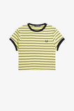 Fred Perry Striped Ribbed T-Shirt