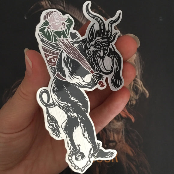 Krampus sticker