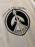 Flux of Pink Indians White Band Shirt