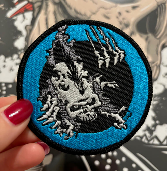 Germs Skull Logo Embroidered Patch