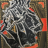 Nocturnal Lovers Bat Sticker