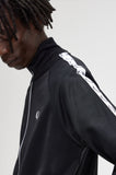 Fred Perry Taped Track Jacket Black