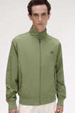 Fred Perry Classic Black Harrington Jackets Olive Mint
