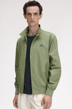 Fred Perry Classic Black Harrington Jackets Olive Mint