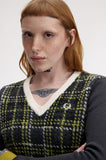 Fred Perry Tartan Panel Jumper