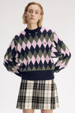 Fred Perry Diamond Jacquard Jumper